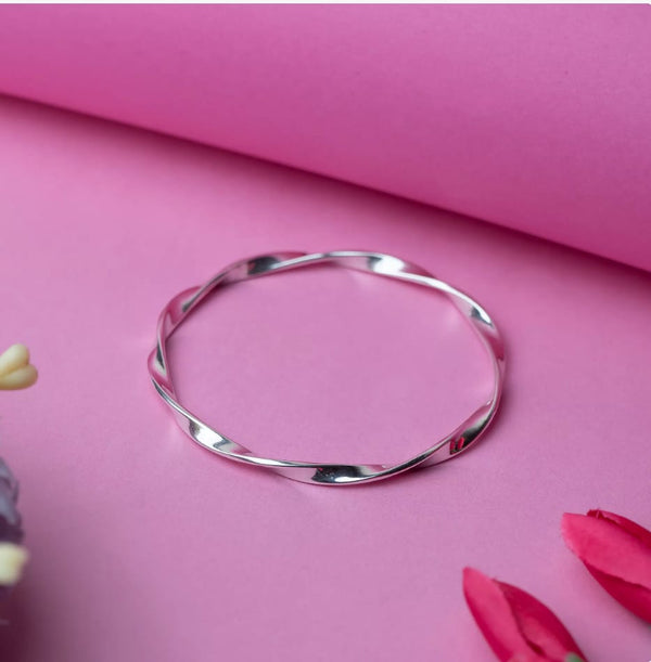 Ocean Wave Bangle (925 silver jewellary)