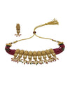 traditional gold palted necklace