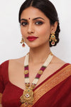 Traditional Kundan Gold Necklace Set